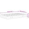 Pocket Spring Mattress Medium Firm 120x200 cm | HipoMarket