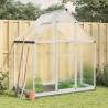 Greenhouse with Base Frame Silver 169x114x202 cm Aluminium Colour silver Size 169 x 114 x 202 cm Quantity in Package 1 