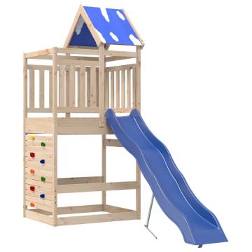 Outdoor Playset Solid Wood Pine - Fun for Kids | HipoMarket