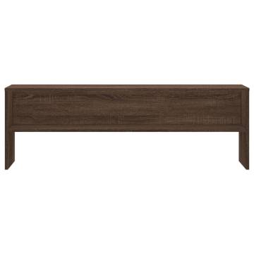 TV Cabinet Brown Oak - Stylish & Durable | HipoMarket UK