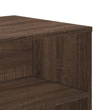 TV Cabinet Brown Oak - Stylish & Durable | HipoMarket UK