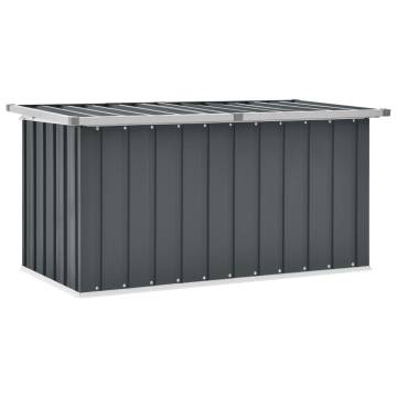 Garden Storage Box Grey 129x67x65 cm - Stylish & Durable