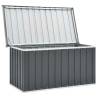 Garden Storage Box Grey 129x67x65 cm - Stylish & Durable