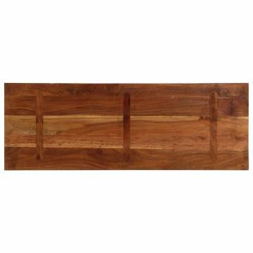 Rectangular Solid Wood Reclaimed Table Top | 140x50 cm