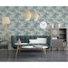 DUTCH WALLCOVERINGS Tropical Wallpaper - Beige & Light Blue