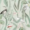 DUTCH WALLCOVERINGS Flamingo Mint Wallpaper | Hipomarket