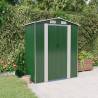 Garden Shed Green 192x108x223 cm Galvanised Steel Colour green Quantity in Package 1 