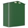 Durable Green Garden Shed 192x108x223 cm - Galvanised Steel