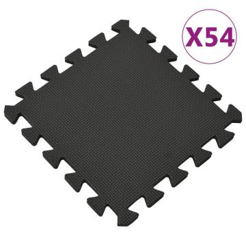 54 Pcs EVA Foam Floor Mats - Cushioned & Durable | Hipomarket