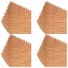 24pcs Wood Grain EVA Foam Floor Mats - 8.64㎡ | HipoMarket