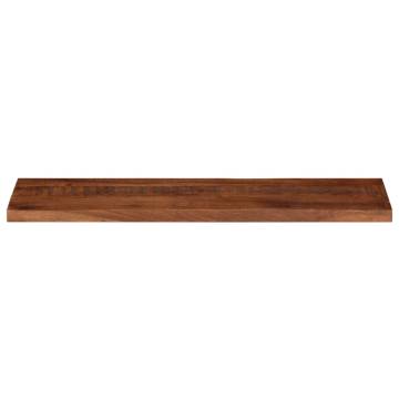 Rectangular Solid Wood Reclaimed Table Top - 100x40x2.5 cm