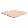 Square Table Top 90x90x2.5 cm Untreated Solid Wood Oak Colour natural Size 90 x 90 x 2.5 cm Quantity in Package 1 