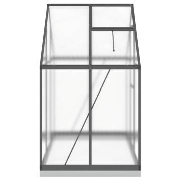 Anthracite Greenhouse with Base Frame - 169x114x202 cm