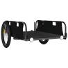 Bike Trailer - Black Oxford Fabric & Iron | HipoMarket