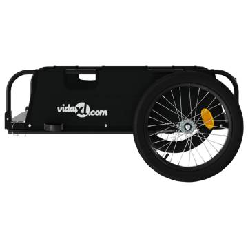 Bike Trailer - Black Oxford Fabric & Iron | HipoMarket