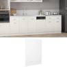 Dishwasher Panel White 45x3x67 cm Engineered Wood Colour white Quantity in Package 1 Model dishwasher panel 45 cm Number of 