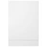 White Dishwasher Panel 45x3x67 cm | Durable Engineered Wood