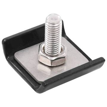 Grid Mat Connector 25 Sets Anthracite | Rust Resistant Solutions