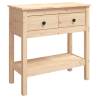 Console Table 75x35 cm - Solid Wood Pine | HipoMarket