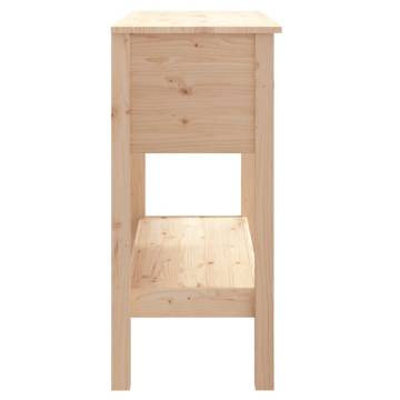 Console Table 75x35 cm - Solid Wood Pine | HipoMarket