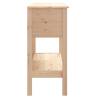 Console Table 75x35 cm - Solid Wood Pine | HipoMarket