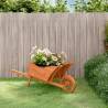 Wheelbarrow Planter - Solid Wood Fir | HipoMarket