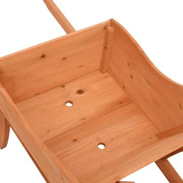 Wheelbarrow Planter - Solid Wood Fir | HipoMarket