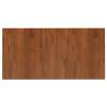 Dark Brown Solid Wood Bathroom Countertop 80x40cm | HipoMarket