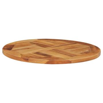 Rotating Teak Wood Table Disk - Durable & Stylish | Hipo Market