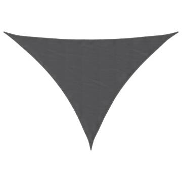 Sunshade Sail Oxford Fabric Triangular 3x4x4 m – Anthracite