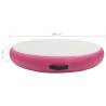 Inflatable Gymnastic Mat with Pump - 100x100x15 cm Pink