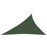 Sunshade Sail 3x4x5 m Dark Green HDPE | Hipomarket UK