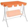 Replacement Canopy for Garden Swing Orange 150/130x105/70 cm Colour orange Size 150/130 x 105/70 cm Quantity in Package 1 