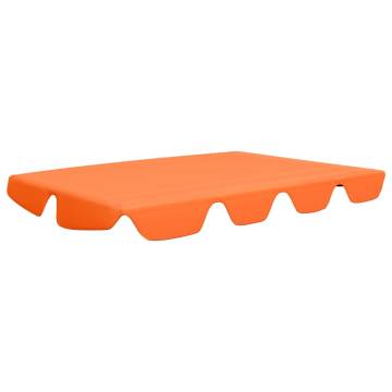 Replacement Canopy for Garden Swing - Orange | HipoMarket