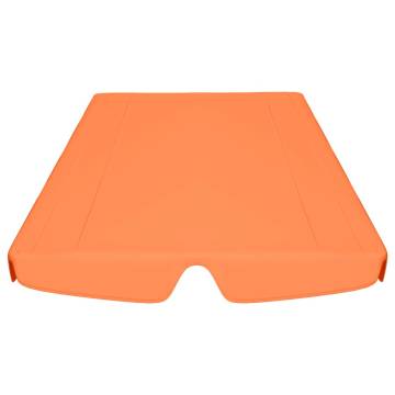 Replacement Canopy for Garden Swing - Orange | HipoMarket