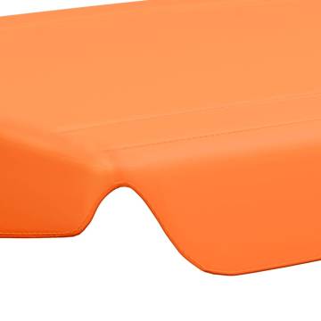 Replacement Canopy for Garden Swing - Orange | HipoMarket