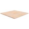 Square Table Top 80x80x1.5 cm Untreated Solid Wood Oak Colour natural Size 80 x 80 x 1.5 cm Quantity in Package 1 