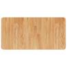 Light Brown Solid Oak Bathroom Countertop - 80x40cm