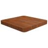 Square Table Top Dark Brown 40x40x4cm Treated Solid Wood Oak Colour dark brown Size 40 x 40 x 4 cm Quantity in Package 1 