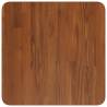 Square Dark Brown Solid Oak Table Top – 40x40cm | Hipomarket