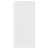 Stylish White Book Cabinet/Sideboard - 66x30x130 cm