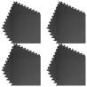 24 pcs EVA Foam Floor Mats - Black | 8.64 ㎡ | HipoMarket