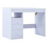 Children Drawing Study Desk - Tiltable Design in White