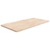 Bathroom Countertop 80x40x1.5 cm Untreated Solid Wood Colour natural Size 80 x 40 x 1.5 cm 