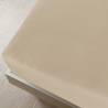 Jersey Fitted Sheet Taupe 100x200 cm | Soft Cotton Bedding