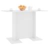 Elegant White Dining Table 110x60 cm | Hipomarket