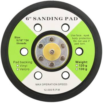 Sanding Pads with 6 Holes - Pack of 3 | HipoMarket