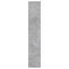 Shoe Cabinet Concrete Grey 54x34x183 cm | Stylish Storage Solution