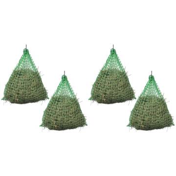 Hay Nets 4 pcs Round 1x1 m PP - Ideal for Horses & Ponies