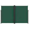 Retractable Side Awning Dark Green 220x1000 cm | HipoMarket